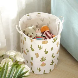 Waterproof Dirty Barrel Folding Toy Creative Clothes Basket Bra Necktie Socks Storage Box Bag Bins Organizer Laundry Basket