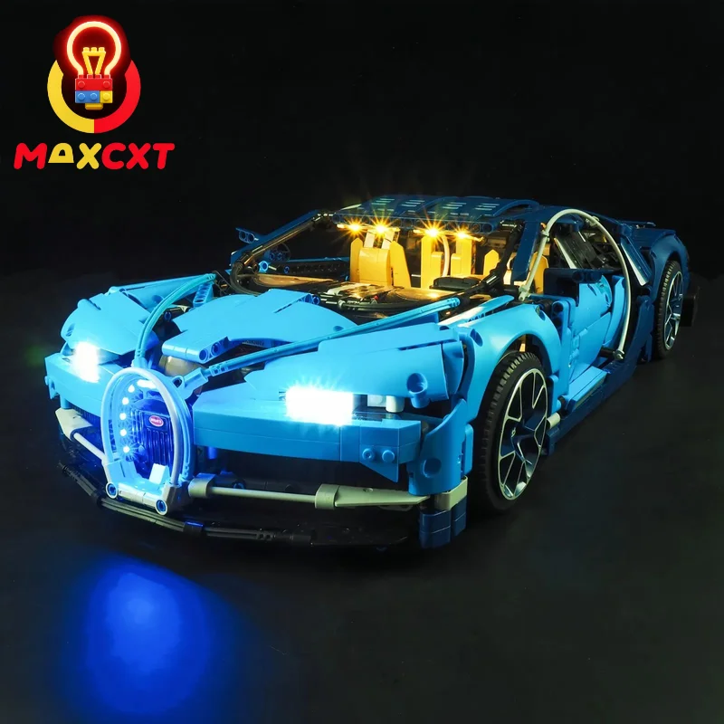 

MAXCXT LED Light For LEGO 42083 Technic Bugatti Chiron DIY Decorative Lamp (Not Include Lego Building Blocks Set ﻿）