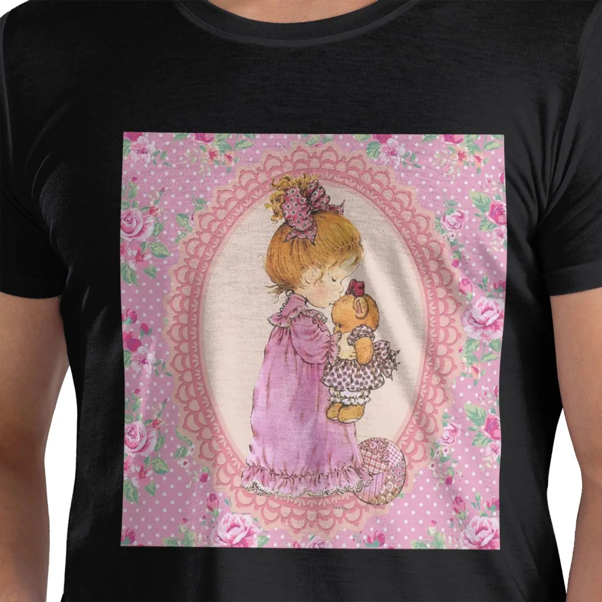 

Kawaii Sarah Kay 100% Cotton T-Shirt Men's Oversized T Shirts Men Crew Neck Short Sleeve S-6XL