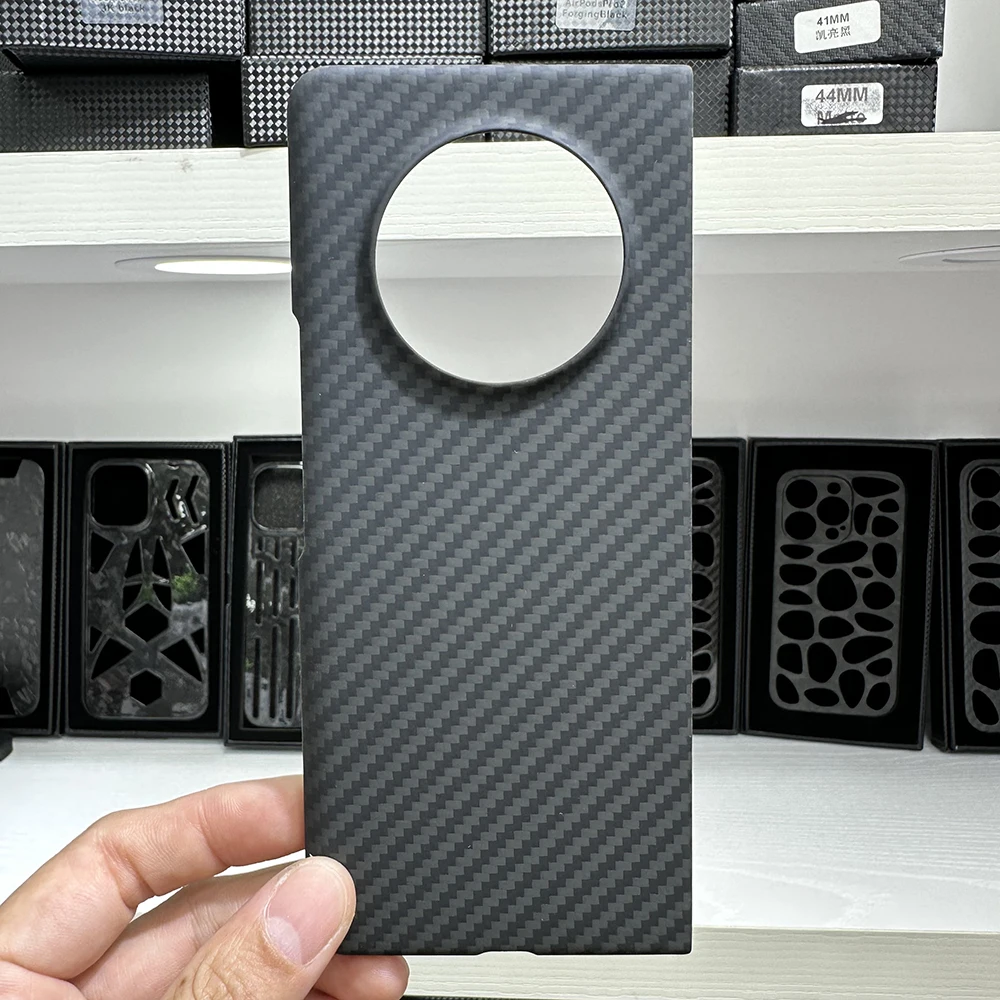 YTF-Carbon Carbon fiber phone case For Transonic Phantom V Fold  Aramid Anti-fall busines cover