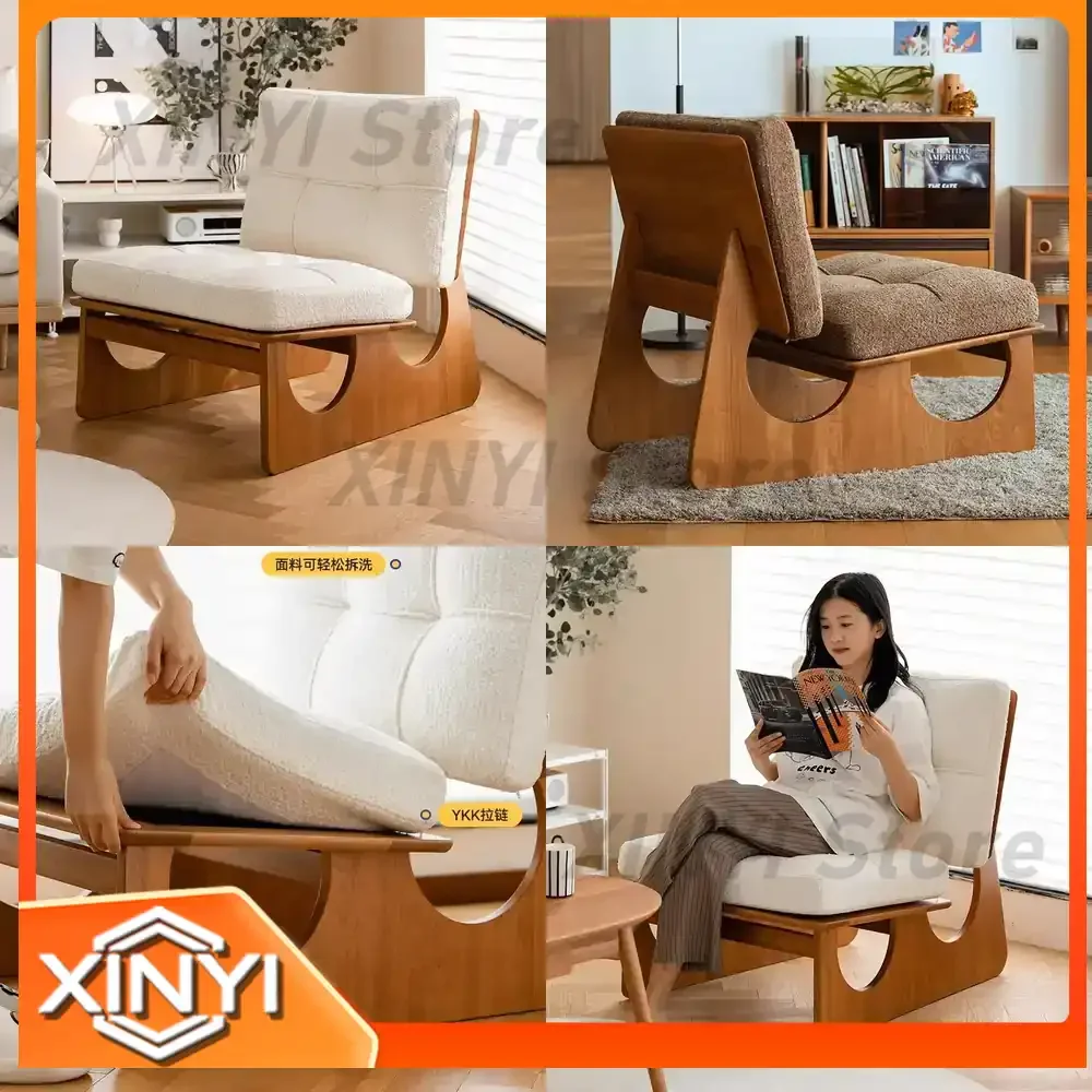 Cloud Leisure Chair for Single Use Internet Celebrity Style Ins Wind Lazy Small Sofa for Balcony Living Room Small Apartment