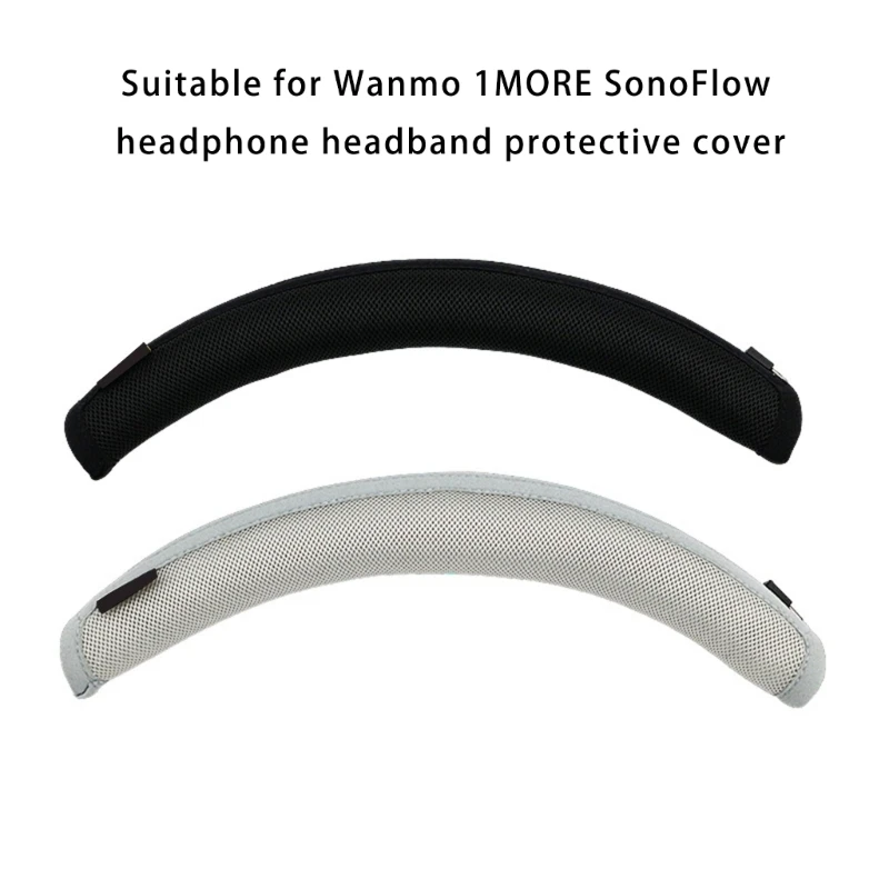 Comfortable Headphone Headband Protector Case Soft Fabric Wear Resistant Headbeam Sleeve for SonoFlow HC905 Headset