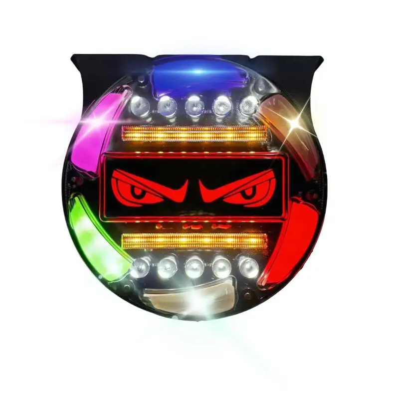 شاحنة LED تحذير الدورية الملونة وامض ضوء الضباب الخفيف بدوره إشارة عكس الضوء القيادة ضوء ضوء الفرامل
