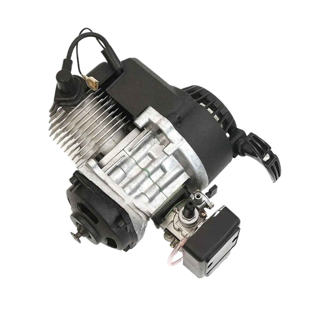 AliExpress 2 Stroke 49CC Pull Start Engine Sprocket Motor Transmission Air Cooled For Filter Mini Pocket Pit Quad Dirt Bike ATV 4 Wheel