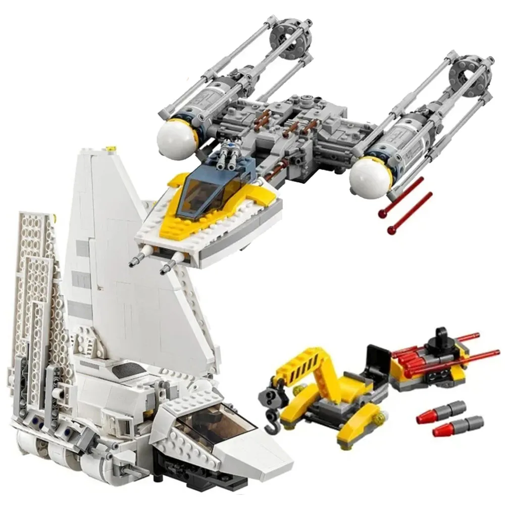 MOC 666PCS Ucs Slave Compatible Model Tantive IV Building Blocks Toys For Children Birthday Christmas Gifts