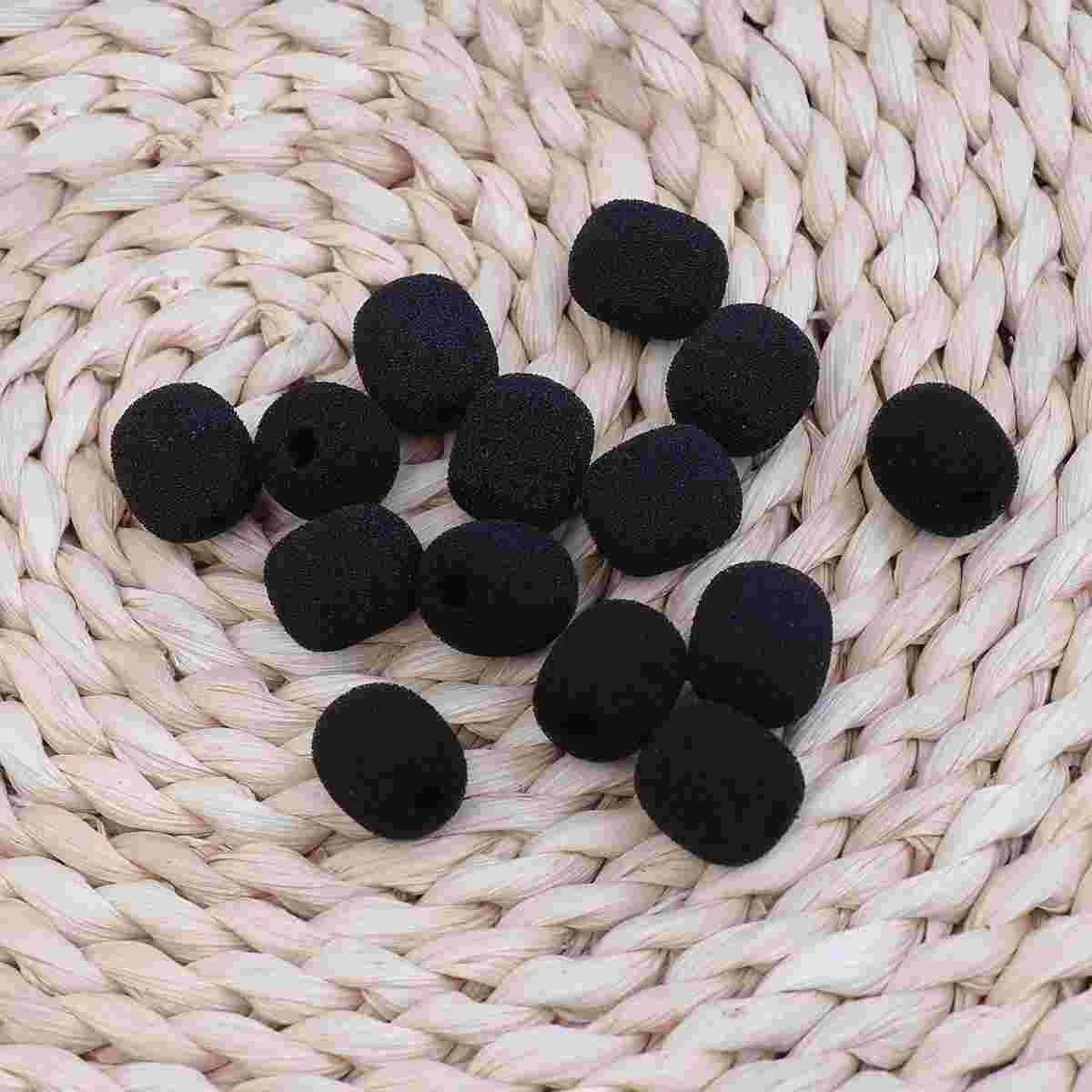 15 pezzi Lavalier bavero microfono parabrezza microfono copertura parabrezza microfoni Mini