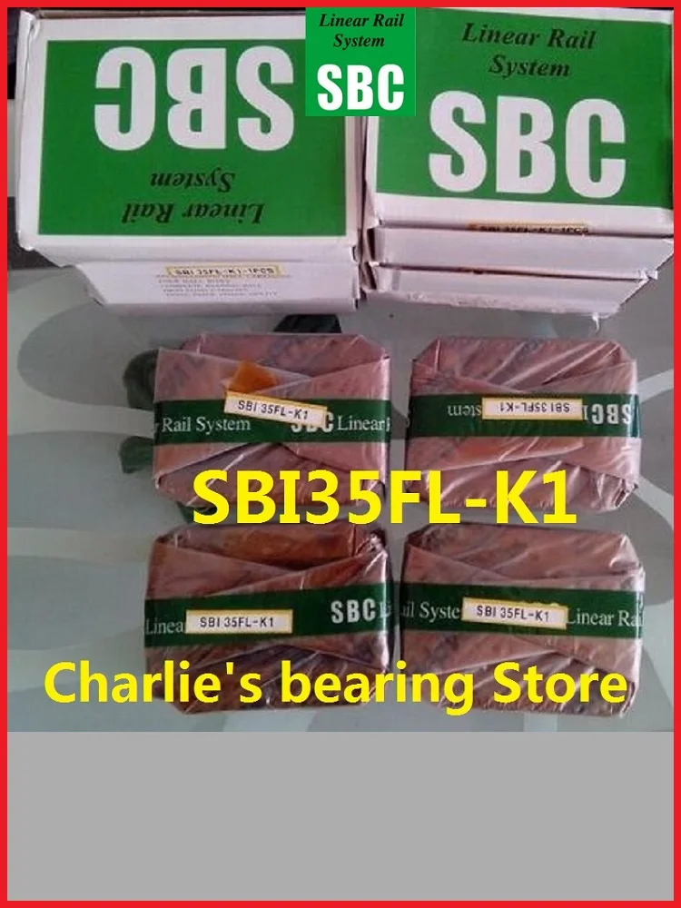 1pc 100% brand new original genuine Korea SBC linear guide slider SBI35FL-C-K1 bearing carriage