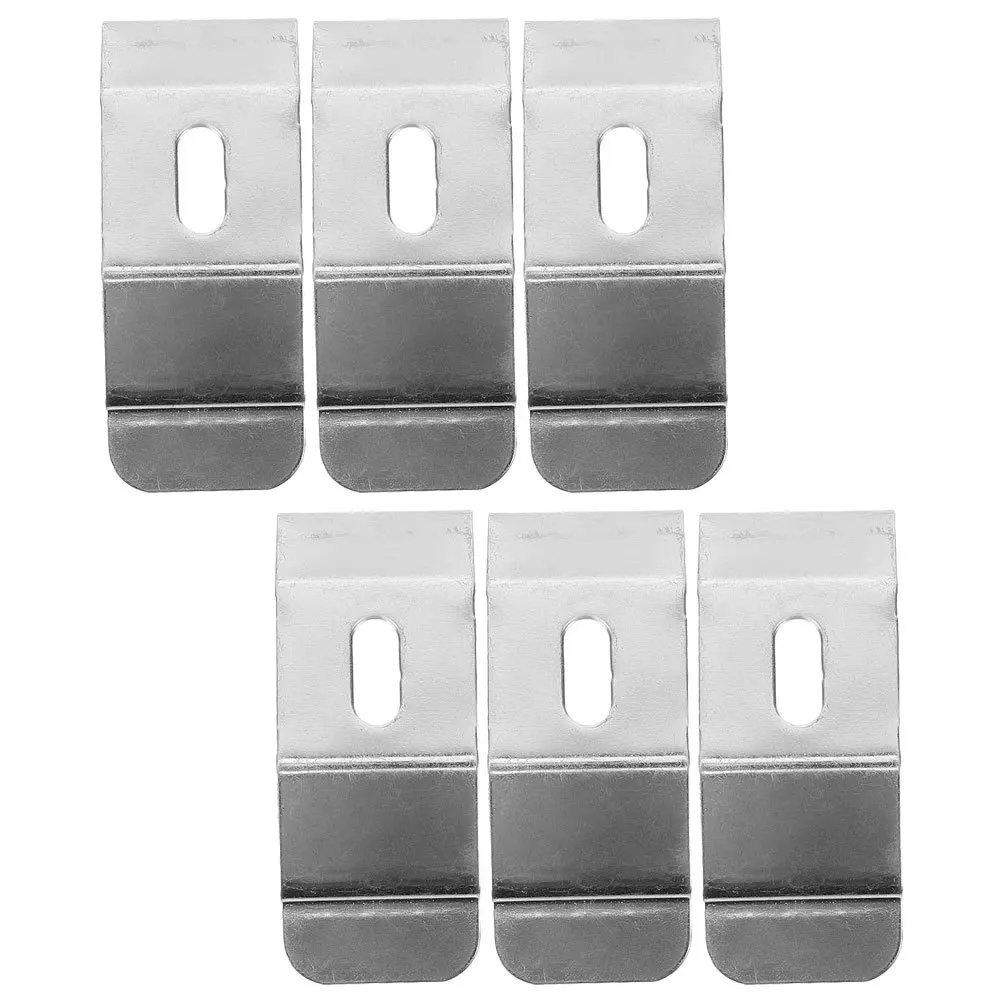

6Pcs Window Blinds Headrail Bracket Roller Shade Hardware Vertical Blinds Mounting Brackets Ceiling Wall