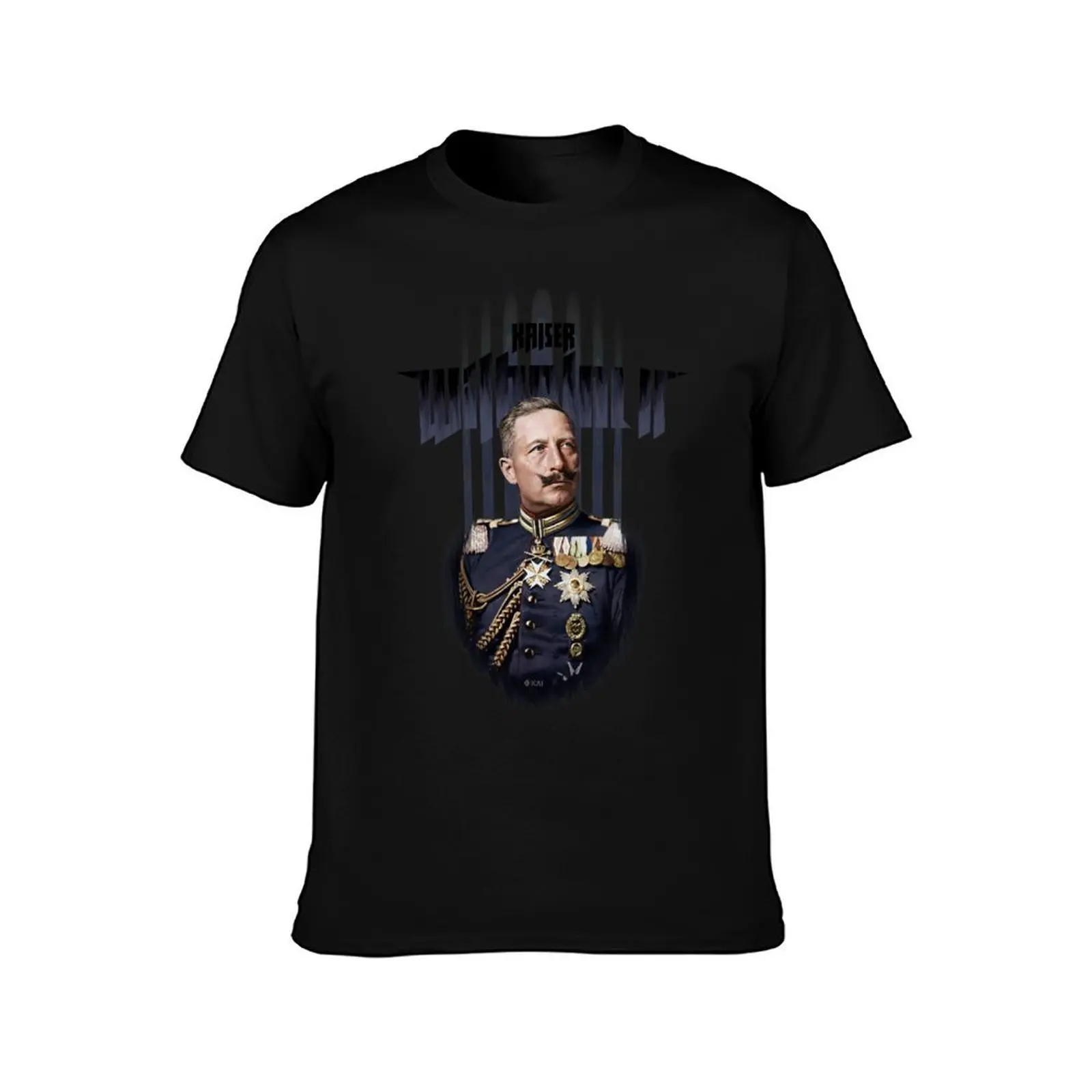 Kaiser Wilhelm II, 1908 colorized art T-Shirt Street Art Print Tee Shirt T-Shirt