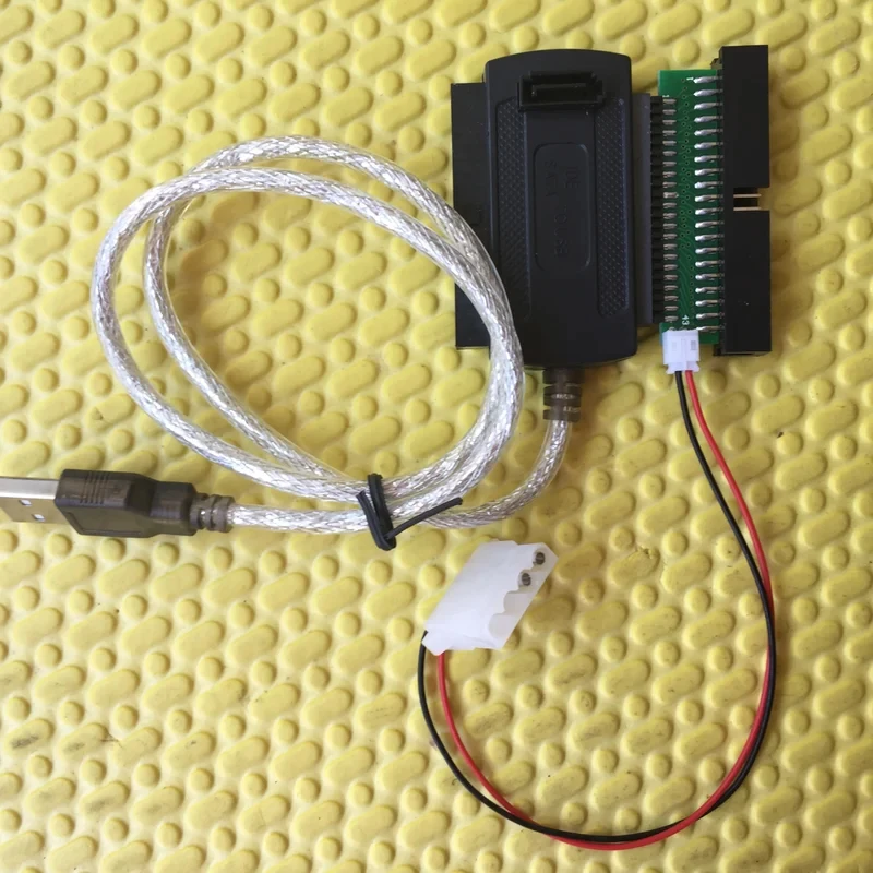 44- Electronic Disk To 40-Pin To Notebook Ide Parallel Port To USB Card Reader