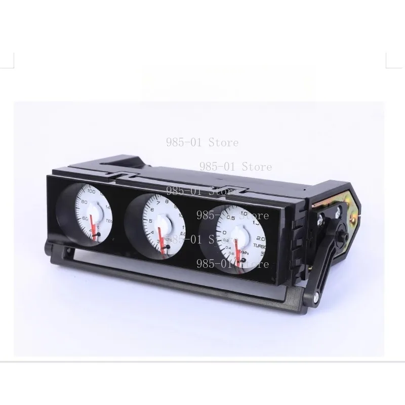 4-in-1 Digital Car Gauge Water Oil Temperature Pressure Turbo Boost Triple Meter for Auto Performance Tuning