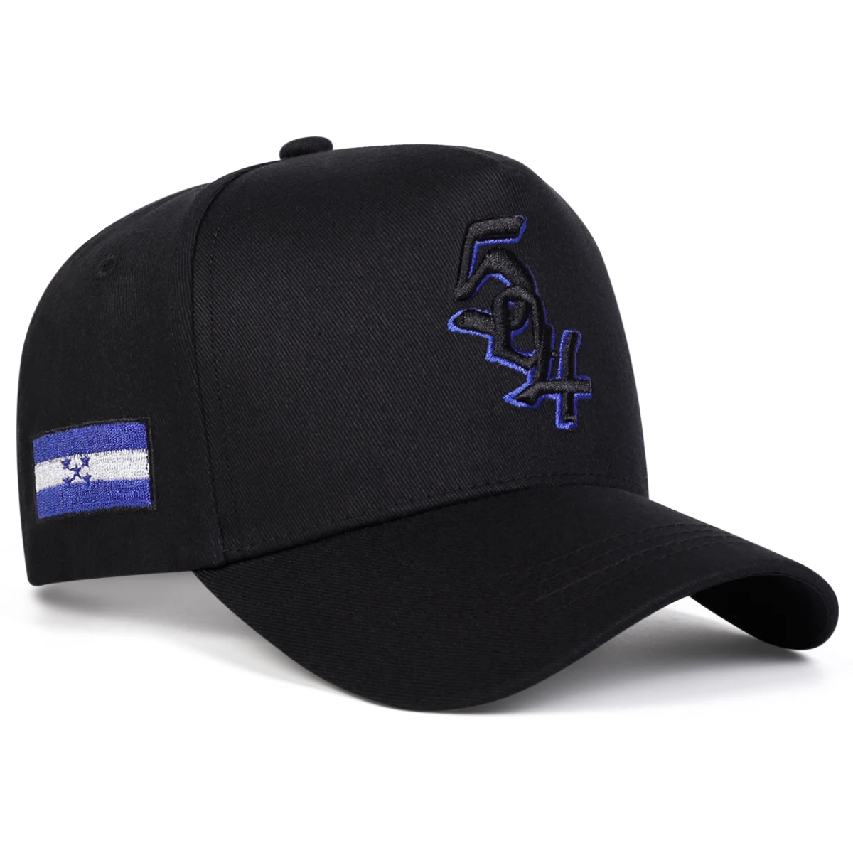 Unisex 504 Baseballkappen mit Stickerei, Frühling und Herbst, für den Außenbereich, verstellbare Freizeithüte, Sonnenschutzhut, Sportkappe