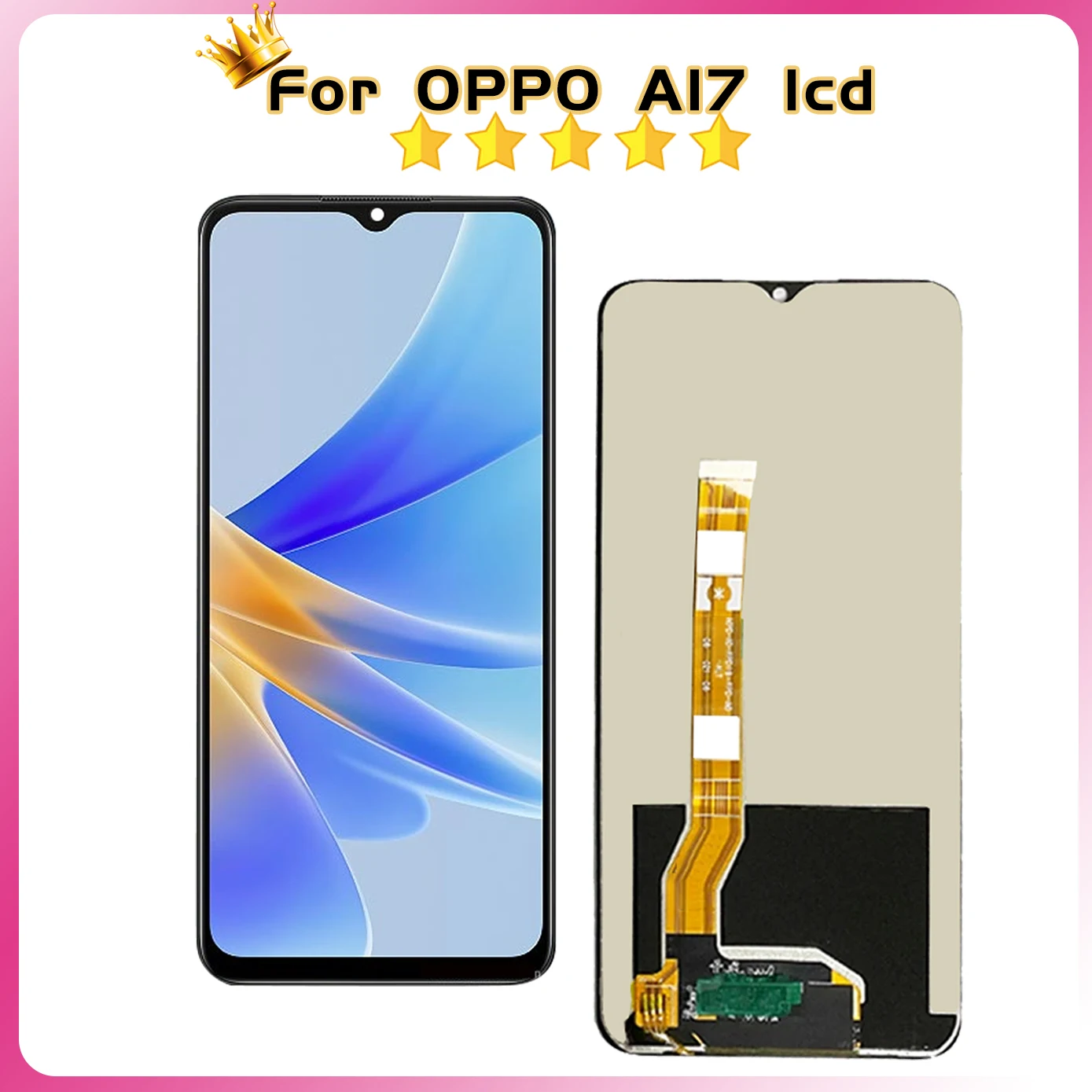 6.5\'\' LCD For Oppo A17K CPH2471 LCD Display Touch Screen For Oppo A17 CPH2477 LCD Didsplay Digitizer Assembly Replacement