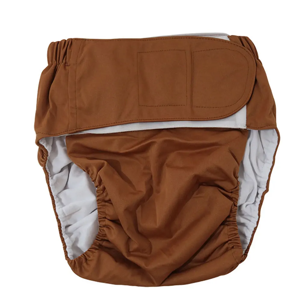 Incontinence Underwear for Elderly and Disabled People Large Nappy Pants Waterproof Hygiene Home TPU Reusable Adult Diapers