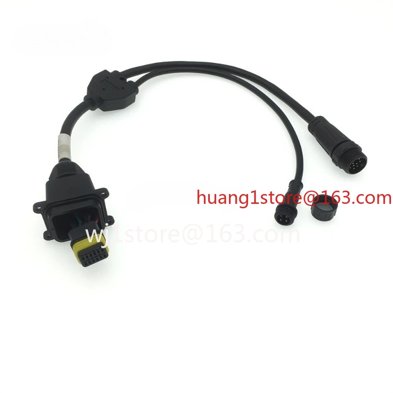 Suitable for Yifei special spreader wiring harness finished product 500mm/one point two/EPS200 matching waterproof plug M16