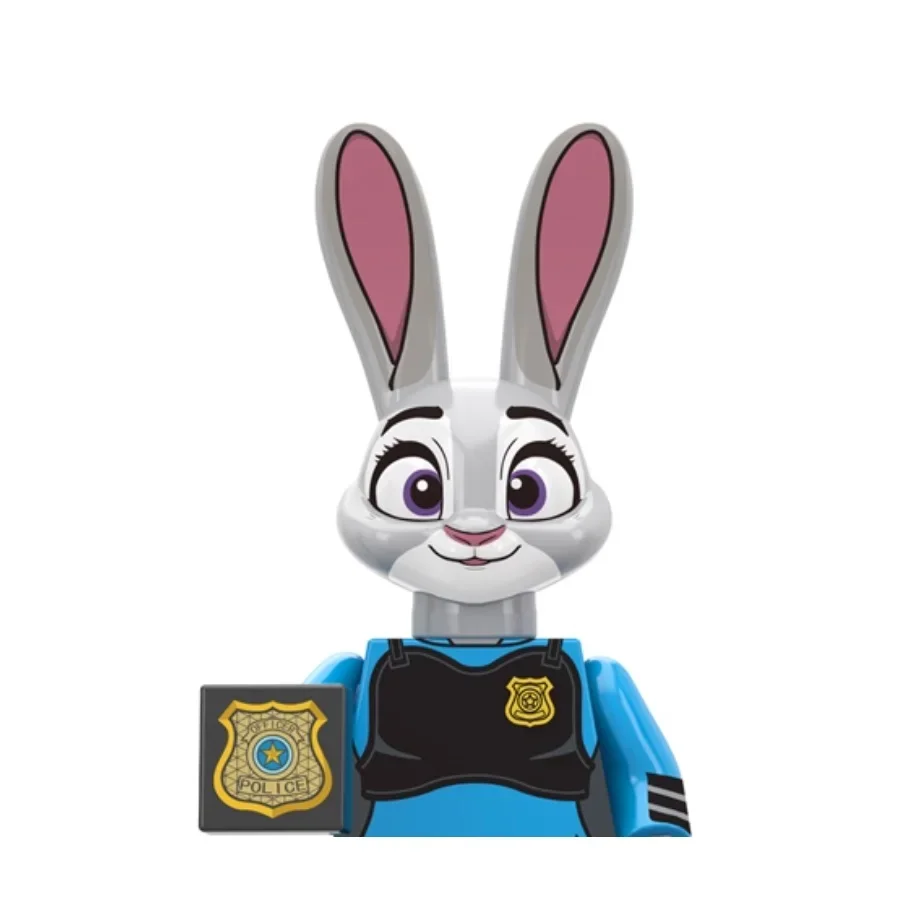 @2026!! جديد Zootopia مجموعة بنة حديقة الحيوان الثعلب الأرنب الدب الكسل الماشية الأسد ألعاب شخصيات الحركة الصغيرة