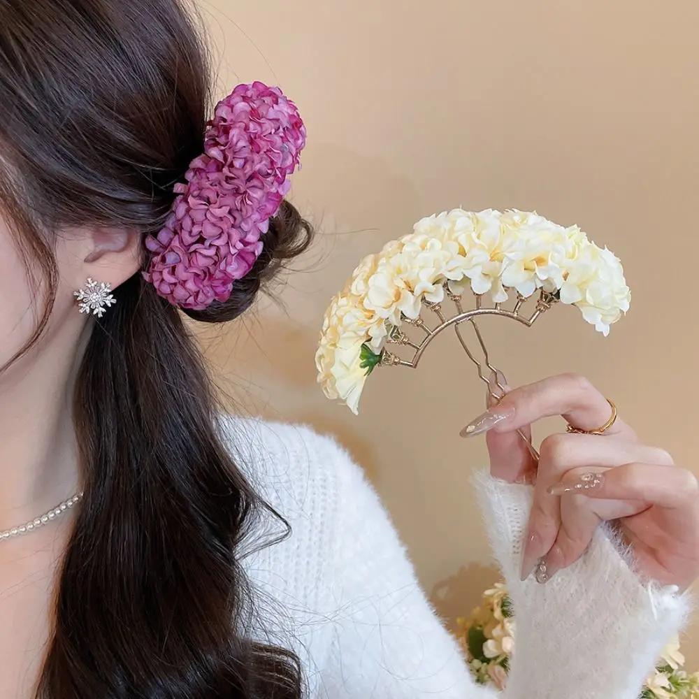 

Головной убор, сладкий цветок, палочка для волос, богемная фея, тайская заколка для волос, вилка для волос, имитация цветка, китайский стиль, боковой зажим для девочек