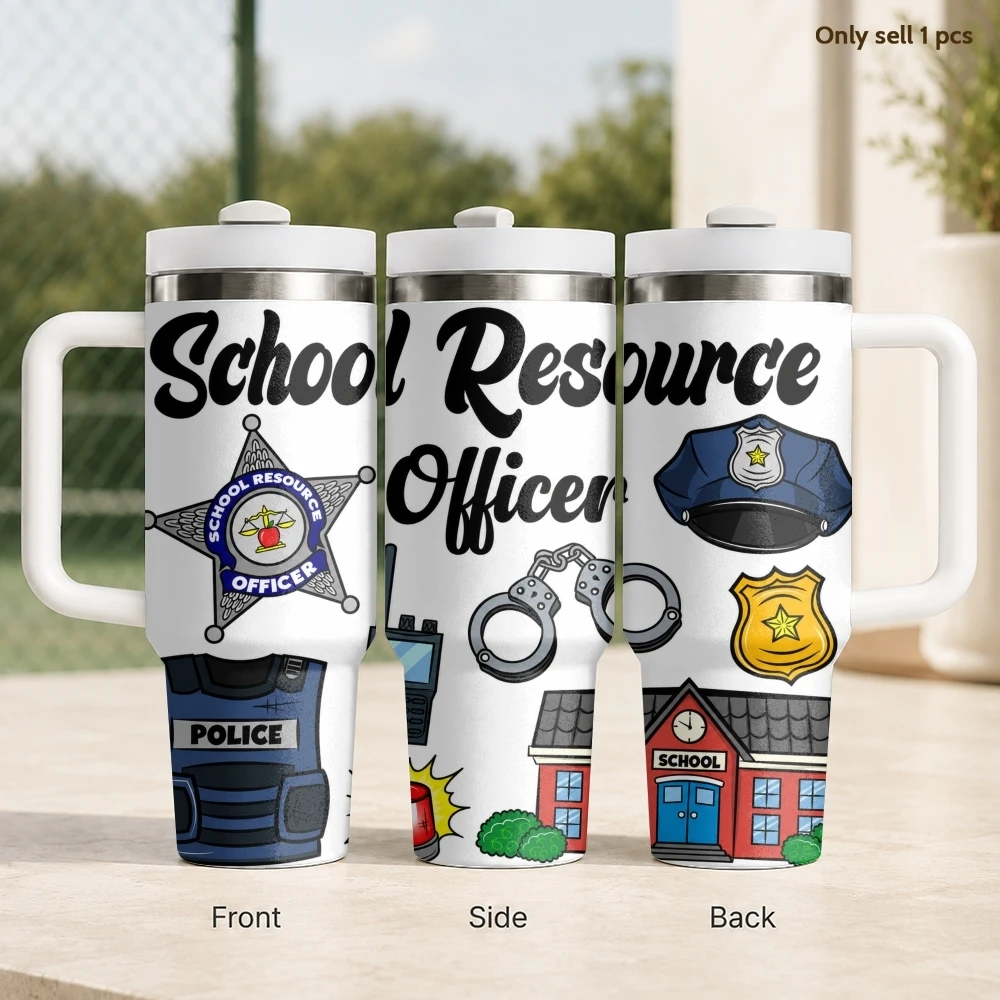 Campus Guardians Vacuum Flasks 40oz Stainless Steel Travel Tumbler with Handle Straw Lid Double Wall Vacuum Insulated