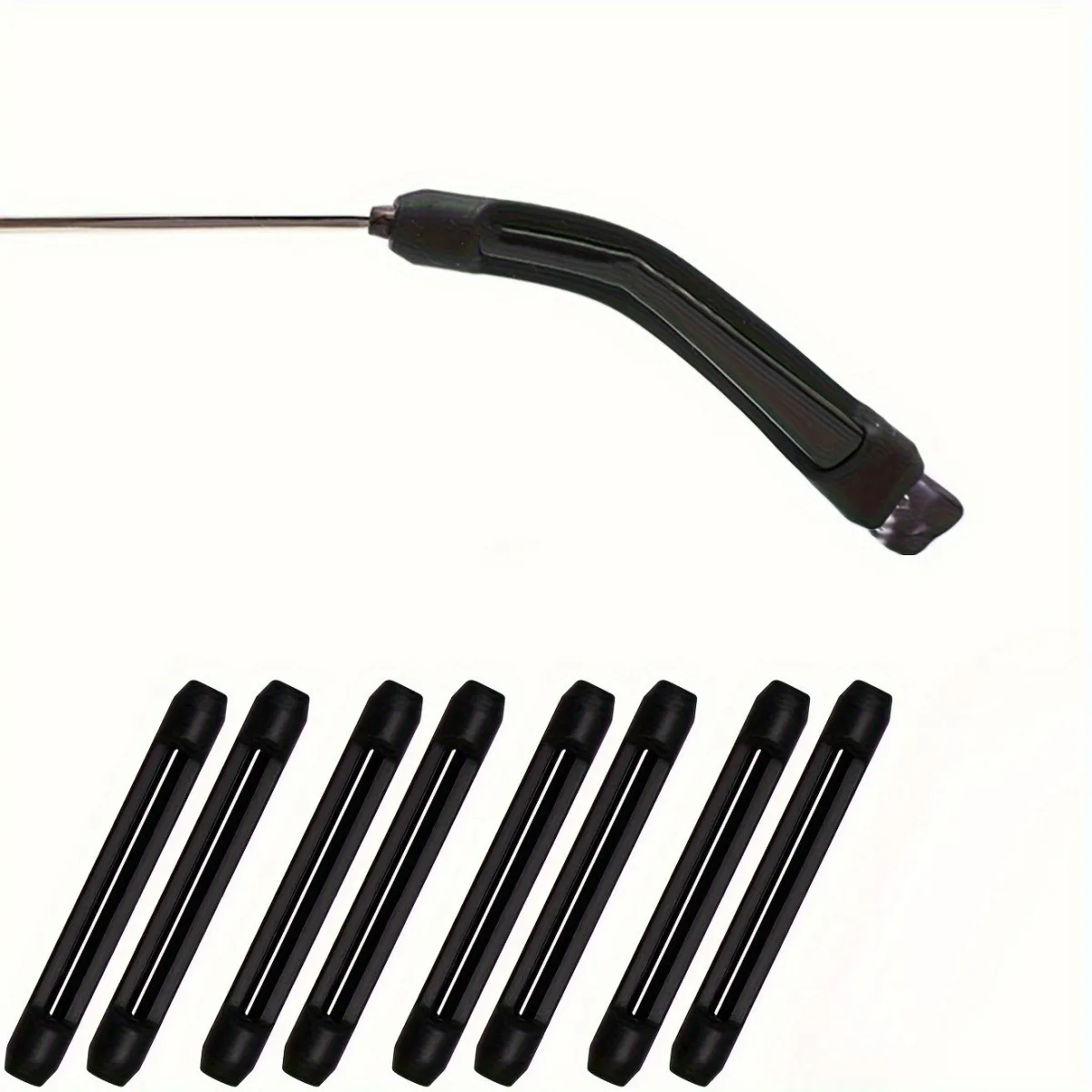 Soft glasses ear clip, anti slip and stable, comfortable and safe eye mask, compatible with reading and sports glasses