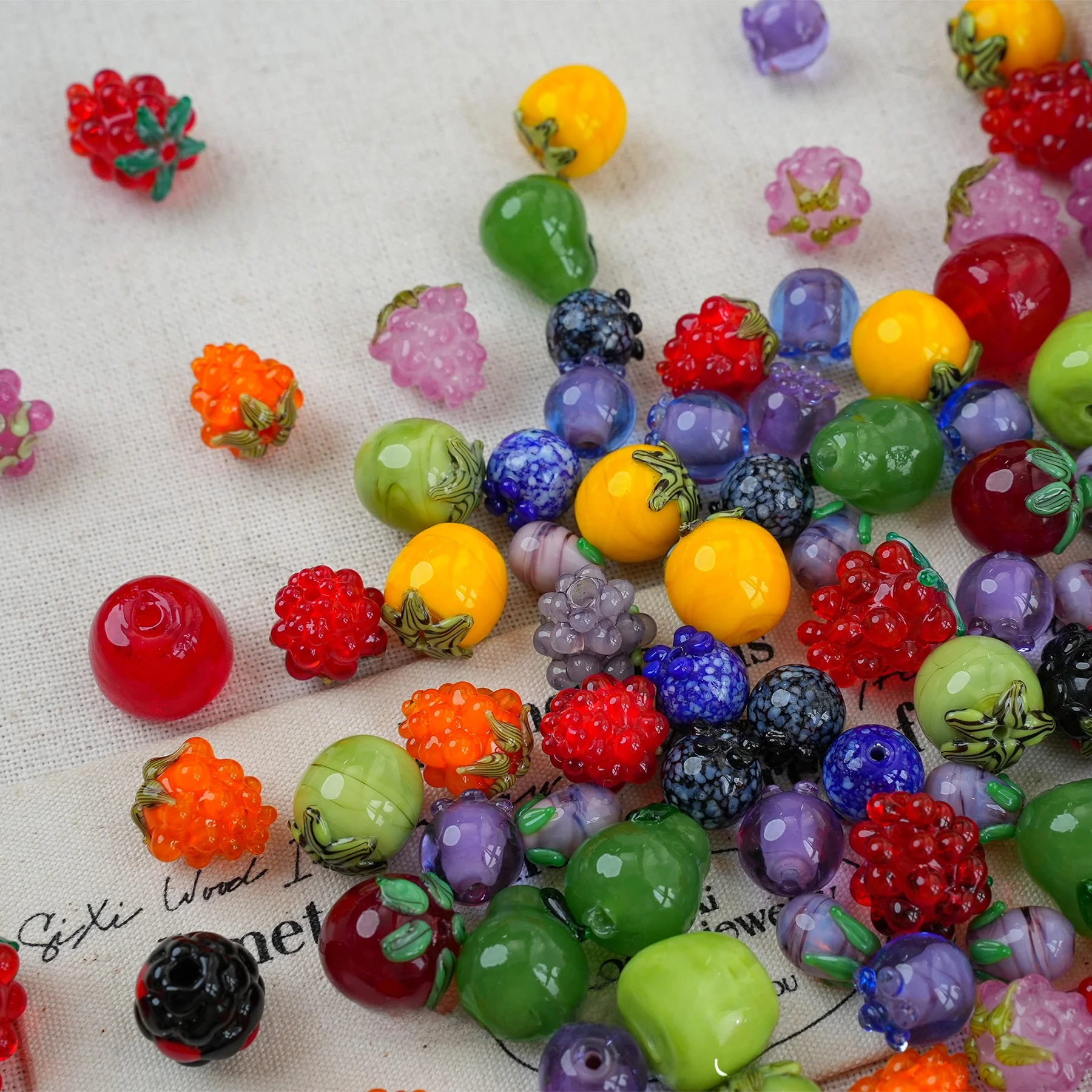 Materis de abalorios hs a mano DIY, pendientes de cristal de Murano, collar, pulsera, sustros para h joyas, fr...