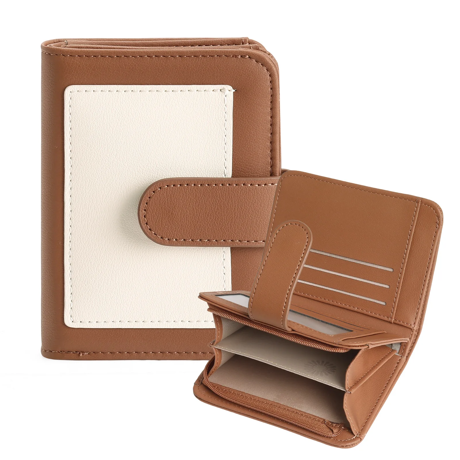 

Women's Wallet Pu Leather Mini Short Female Wallets Fashion Small Girls Student Clutch Coin Purse Card Holders Ladies Money Bag