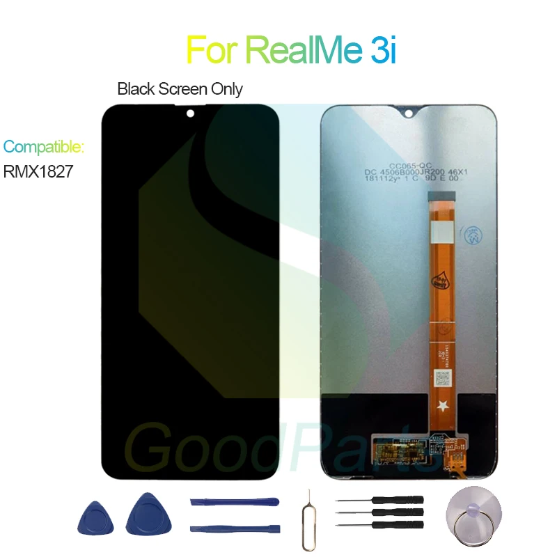 For RealMe 3i LCD Display Screen 6.22