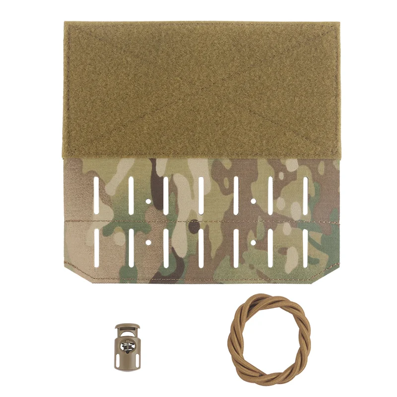 Modular Drop Panel V2 MOLLE Hook Loop Attachment Tourniquet Glove Magazine Organizer for Airsoft Hunting Chest Rig view 5