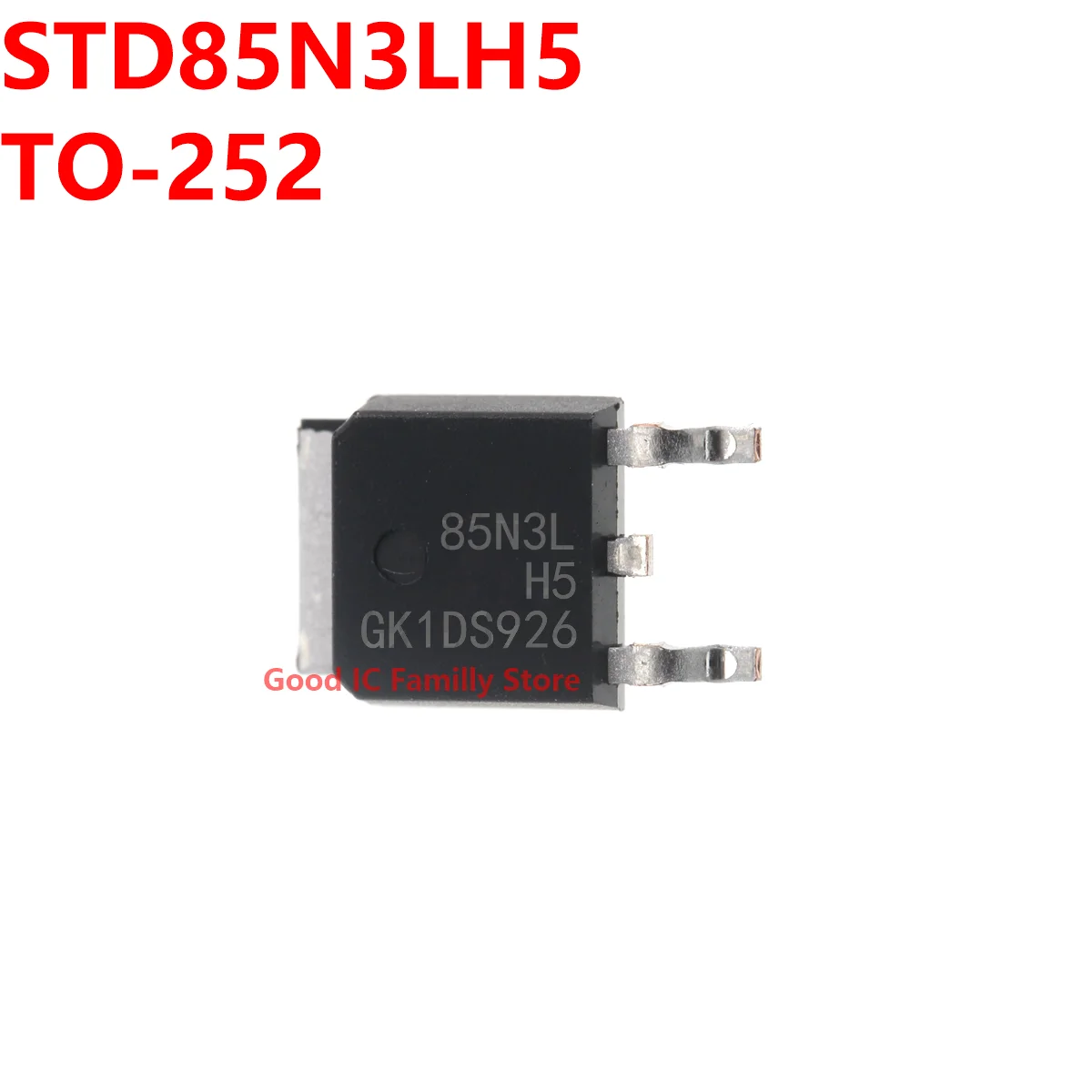 10PCS STD86N3LH5 TO-252