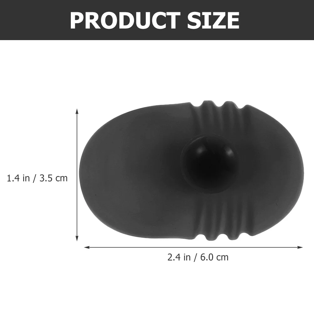 

2Pcs Compact Eye Patch Silicone Cover for Amblyopia Support Portable Protective Eye Cover for Postoperative Daily Use Small Size