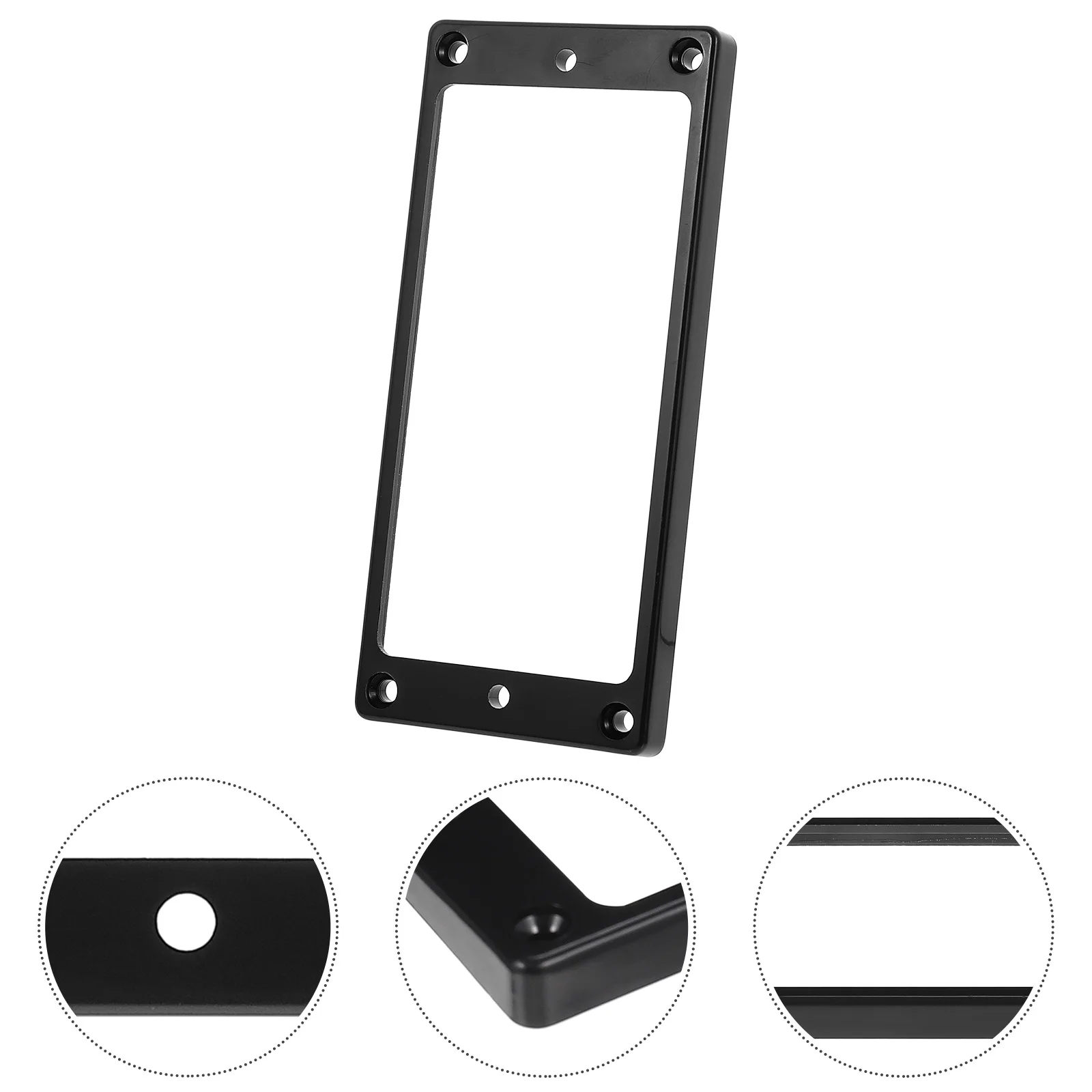 

2pcs Plastic Frames Wear-Resistant Guitar Parts Mounting Rings Durable Lightweight Cover Frame For Guitar Protection Easy