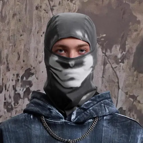 Imagen 2 del producto Máscara de esquí y ciclismo que cambia de color sensible a la temperatura | Protección facial y UV