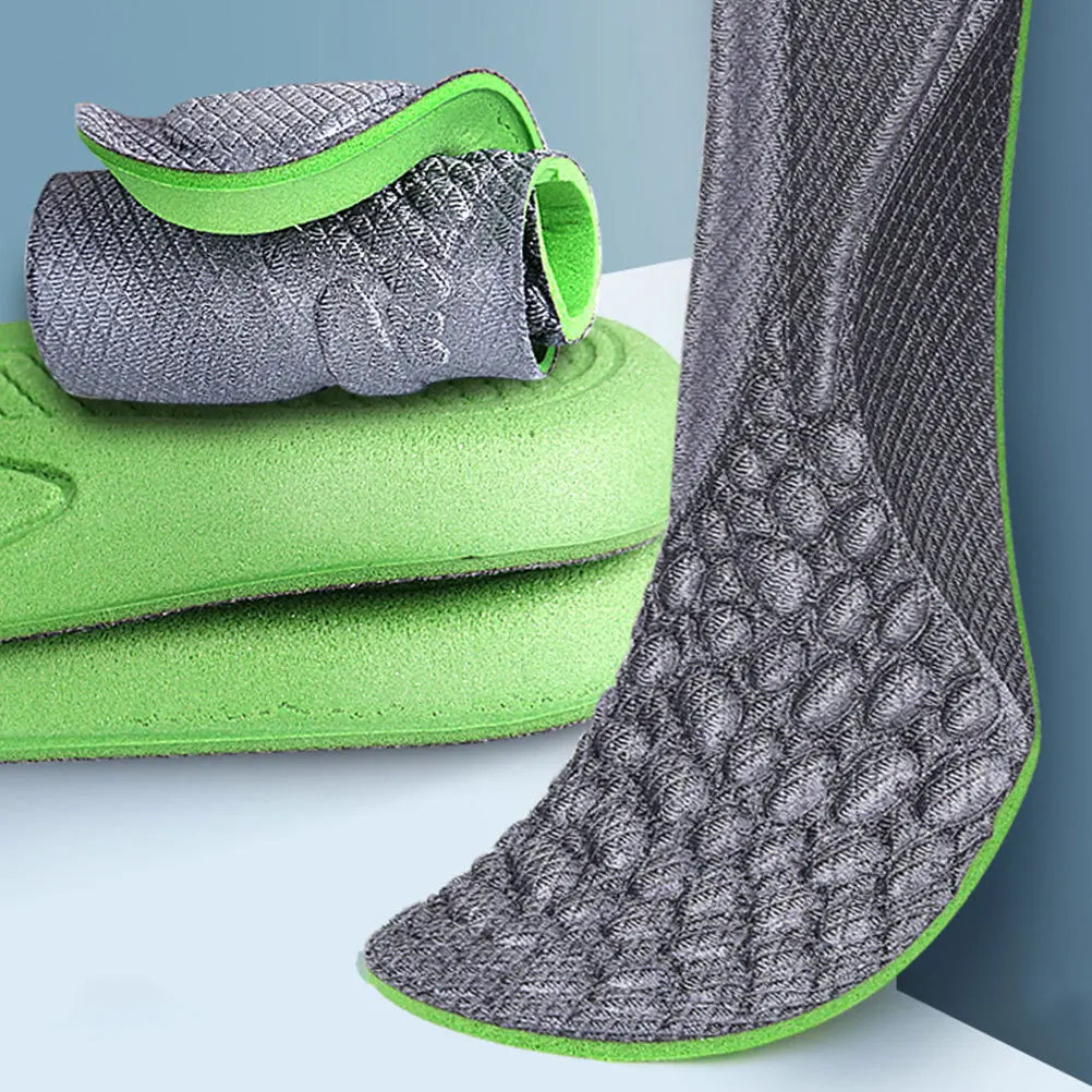 

2 шт., 1 пара дышащих стелек, амортизирующих и влагопоглощающих, для мужчин и женщин, для спорта, удобные, легкие