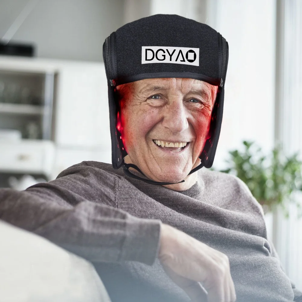 DGYAO Medical Grade Red Light Therapy Cap For Thinning Hair & Balding