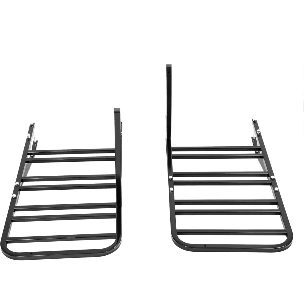 RV دراجة الناقل رف مقطورة معدات التخييم الخلفية دراجة جبل الرف ل 1-4 دراجات