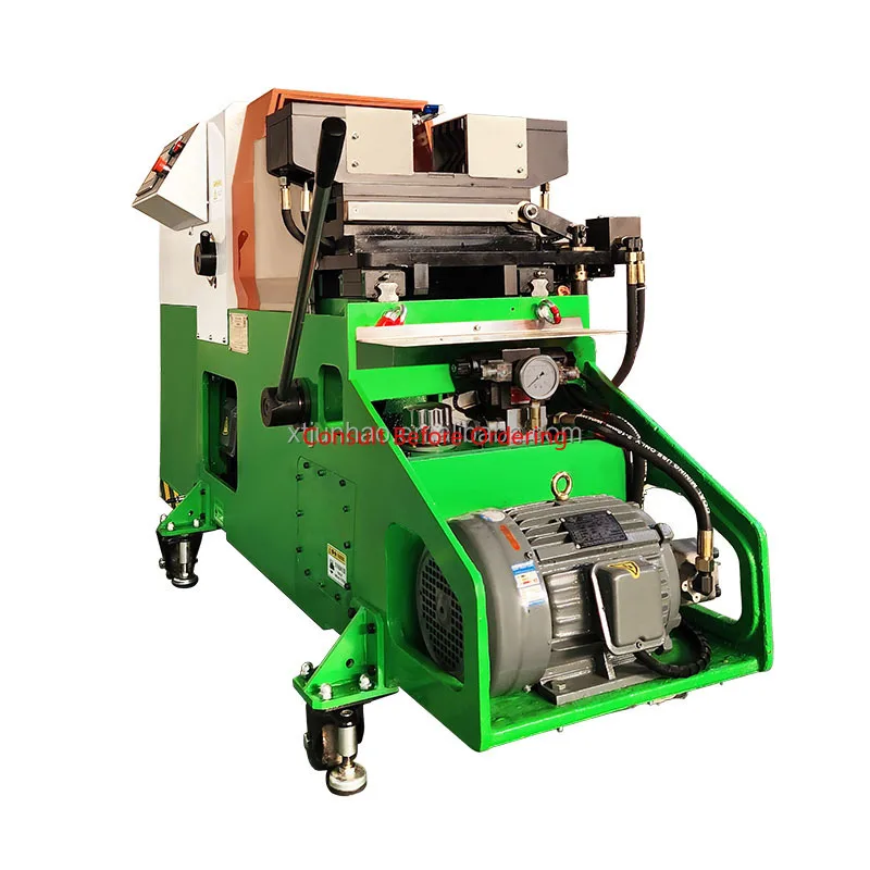 Macchina per la produzione di filettatura ad alta velocità Laminatrice automatica per tubi e tubi da 4 pollici