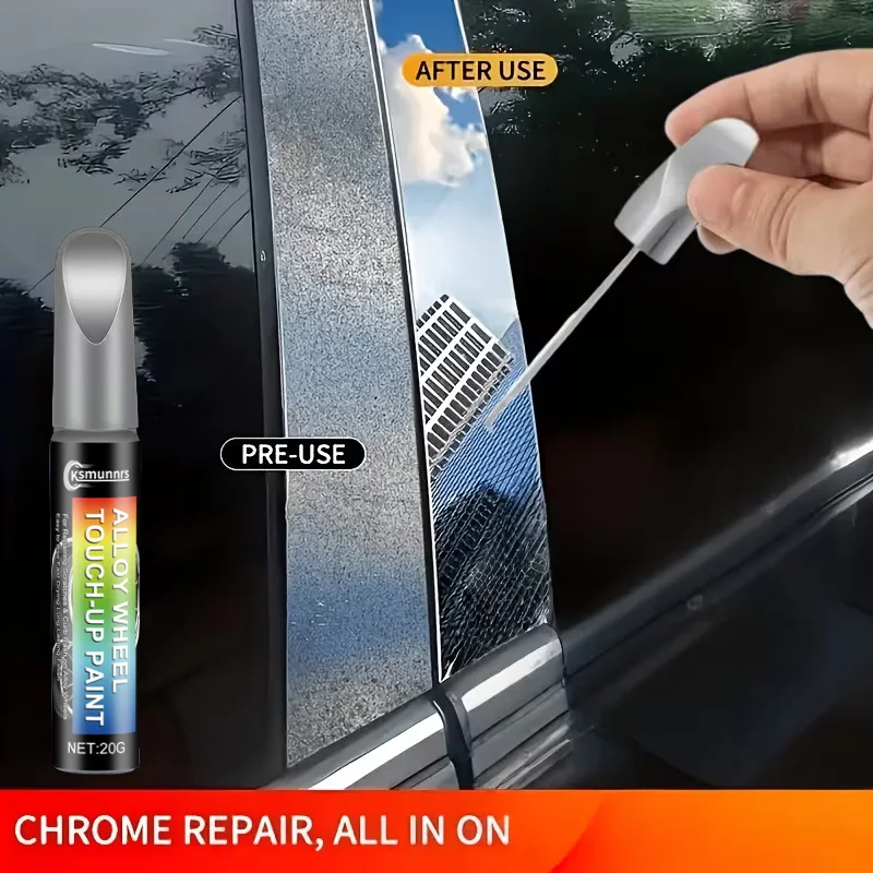 Multi-Functional Alloy Wheel Repair Kit Scratch Removal Oxidation Treatment Wheel Refinish Kit for Car Wheel Maintenance