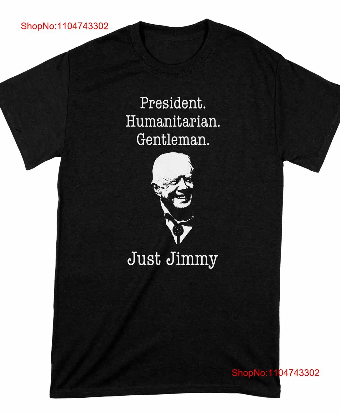 Jimmy Carter camiseta Presidente nueva manga corta S 5Xl 1F1493 vintage lavado Unisex transpirable Casual cómodo estirado