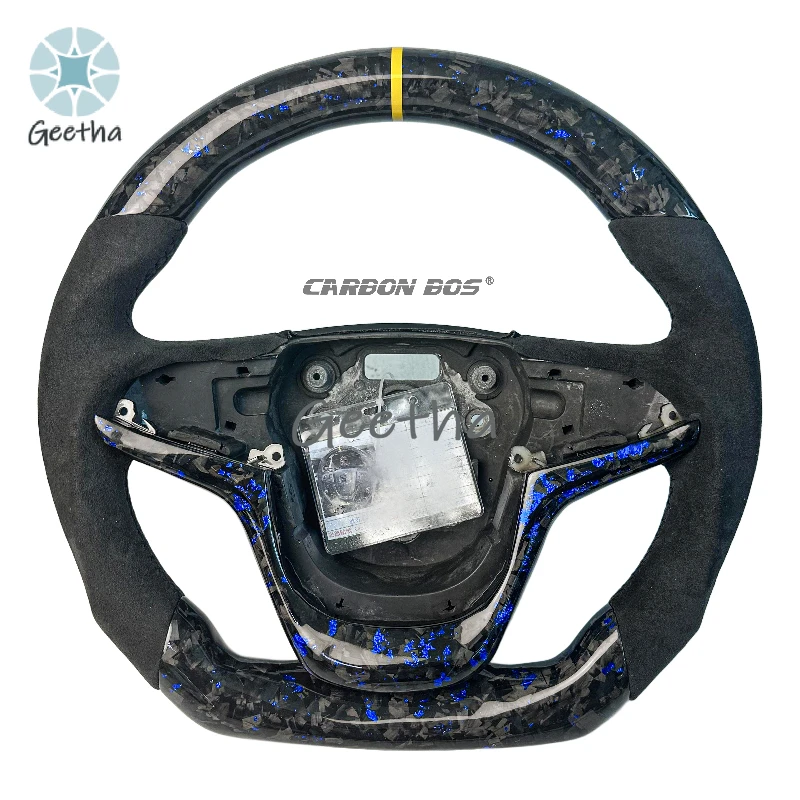 

For Blue Woven Carbon Fiber Steering Wheel For Holden VF Holden VE Chevy SS Upgrade Commodore G8 Holden Pontiac G8 Steering Whee