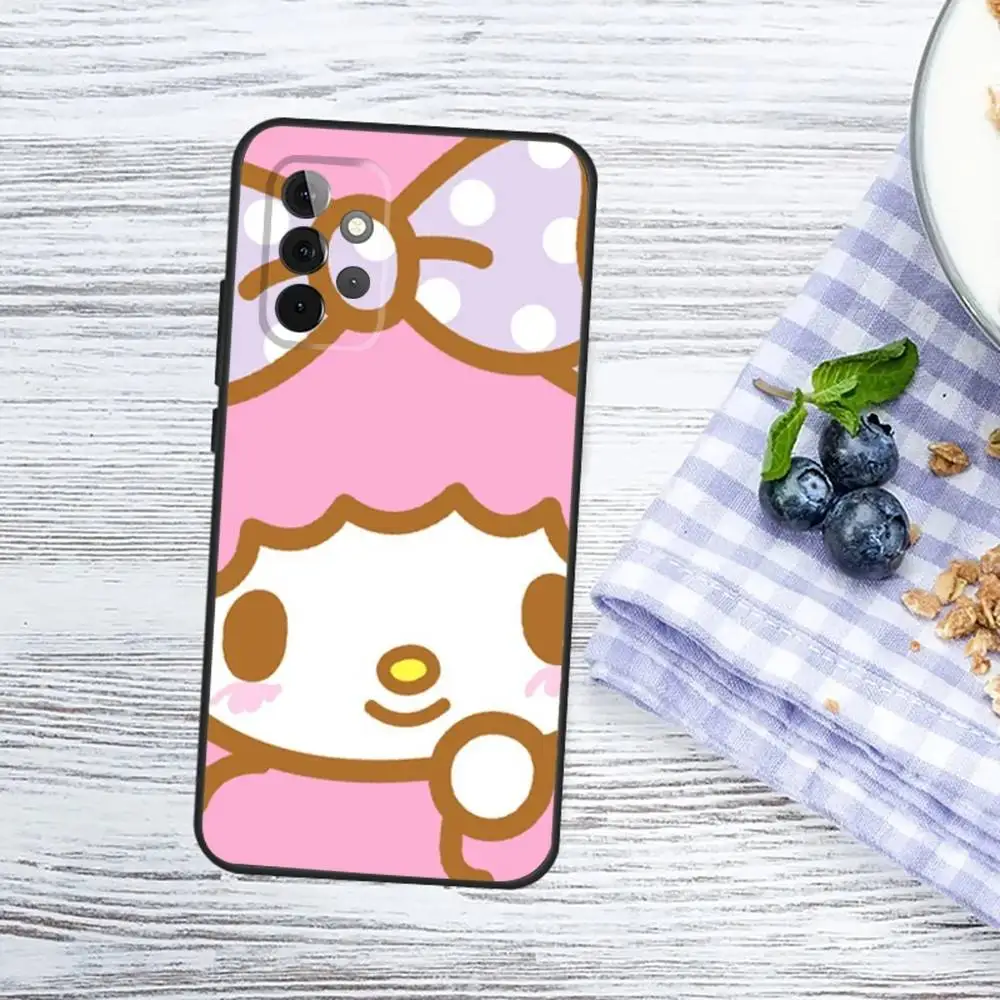 Чехол для телефона Animals Game Crossing для Samsung Galaxy A13, A21s, A22, A31, A32, A52, A53, A71, A80, A91 Мягкий черный чехол для телефона