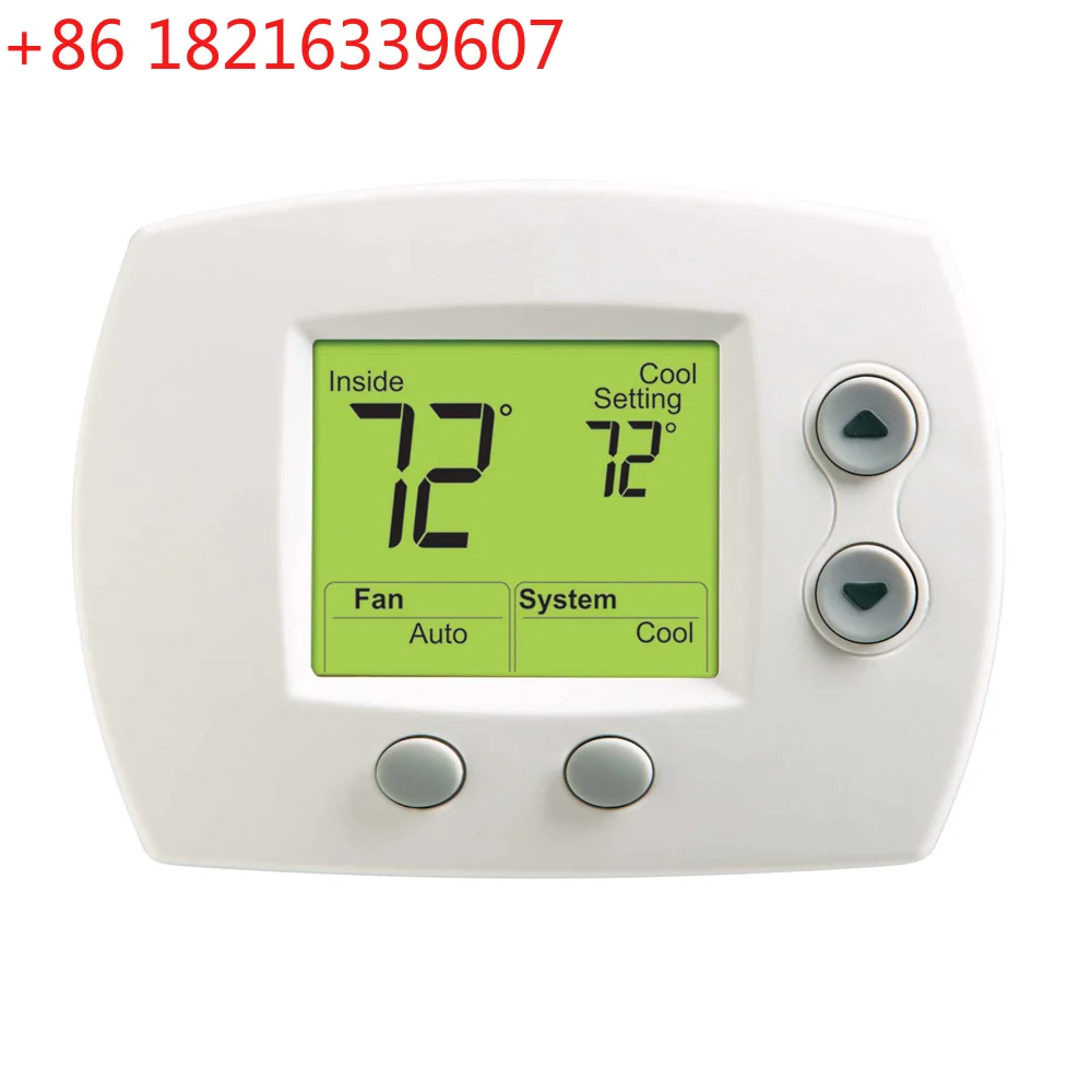 YAO Honeywell TH5110D1022, Large Display Non-Programmable Digital Thermostat 24V, Universal 1 Heat/1 Cool Heat Pump, FocusPRO 50