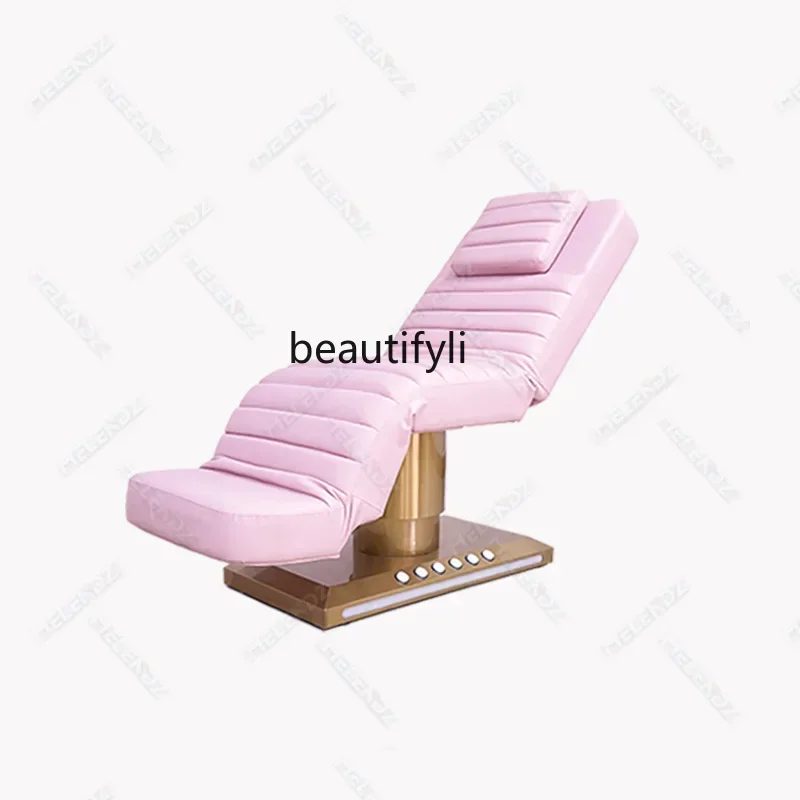 High-end lifting electric beauty bed, body massage bed, special bed for eyelash beauty salon