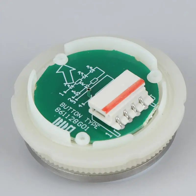 1 PCS Elevator Buttons For Round Stainless Steel Elevator Buttons / Digital 1-6 Buttons / Up Buttons / On/Off Buttons 4cm/1.57in