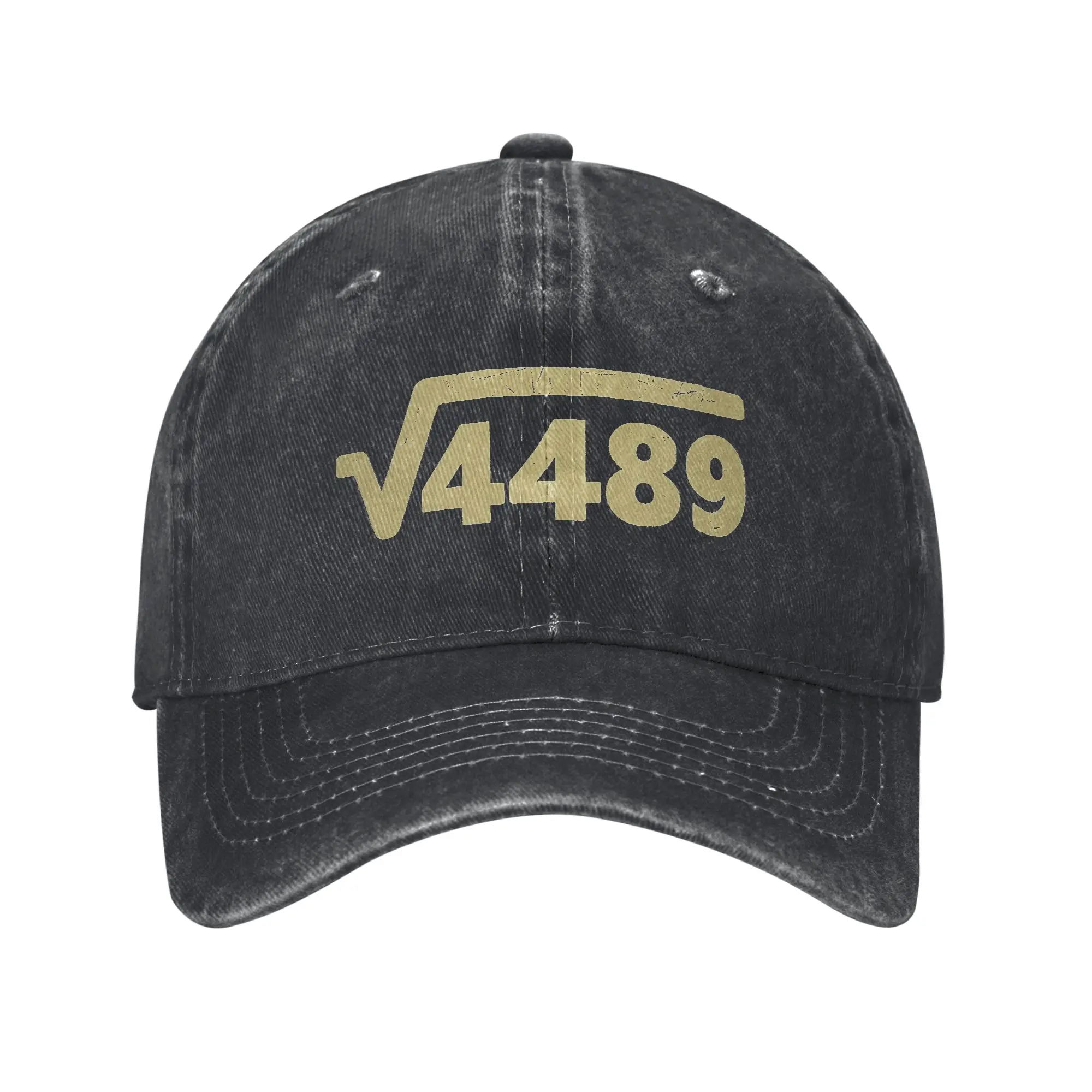 Pure Color Dad Hats Square Root 4489 Teen Six Seven Women's Hat Sun Visor Baseball Caps 67 MEME Peaked Cap
