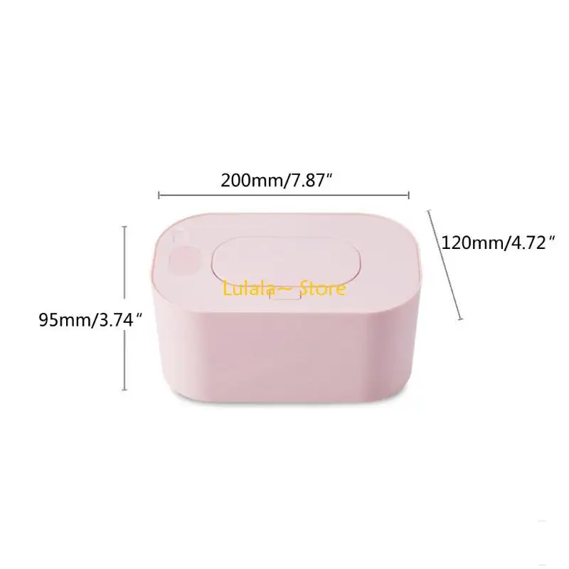 Y4QA Baby Wipe Warmer Wipe Heater Cases سعة كبيرة موزع مناديل مبللة