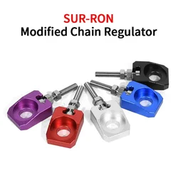 Surron ışık arı için X S Segway X260 X160 aks cıvata Sur Ron Dirtbike alüminyum alaşım zincir regülatörü Moto aksesuarları SUR-RON