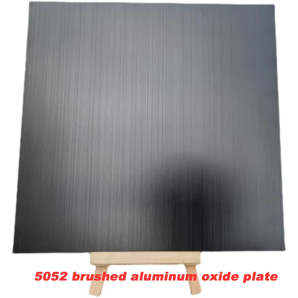 

Customized Black Anodized Brushed Aluminum Plate Processing
