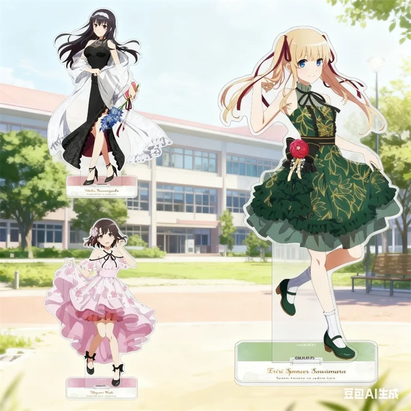 

Saekano How To Raise A Boring Girlfriend Anime Peripheral Gifts Megumi Kato Utaha Kasumigaoka Michiru Hyodo Acrylic figure stand