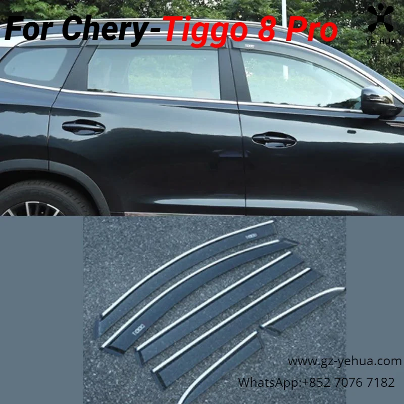 For Chery Tiggo 8 Pro / Tiggo 8 2021 Car Weather Shield Awnings Shelters Awnings and Roofing Coats Exterior Accessories Parts