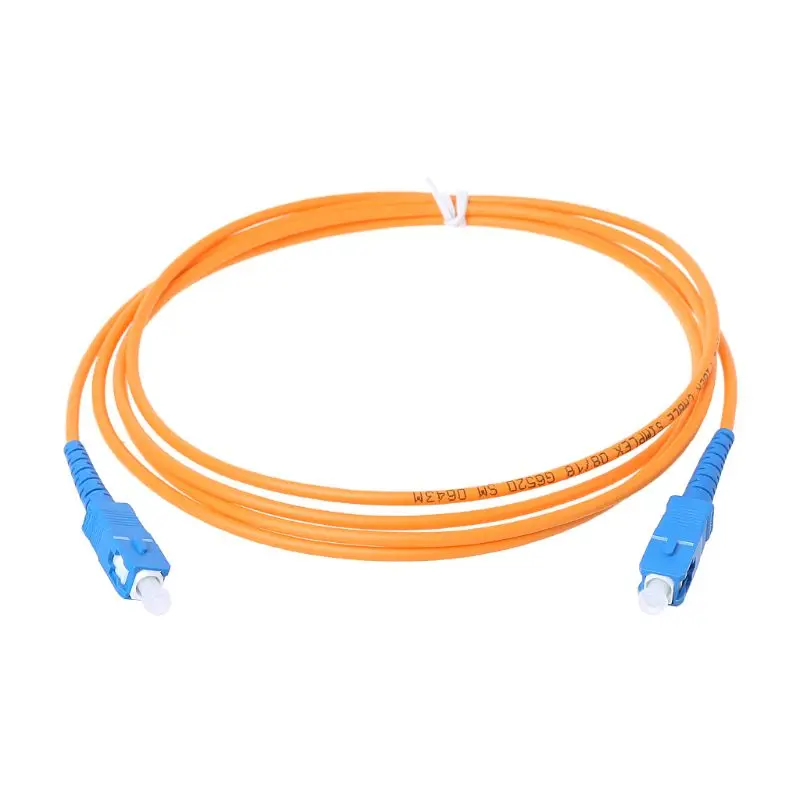 SC/UPC-SC/UPC-SM 3mm Fiber Optic Jumper Cable Single Mode Extension Patch Cord Dropship