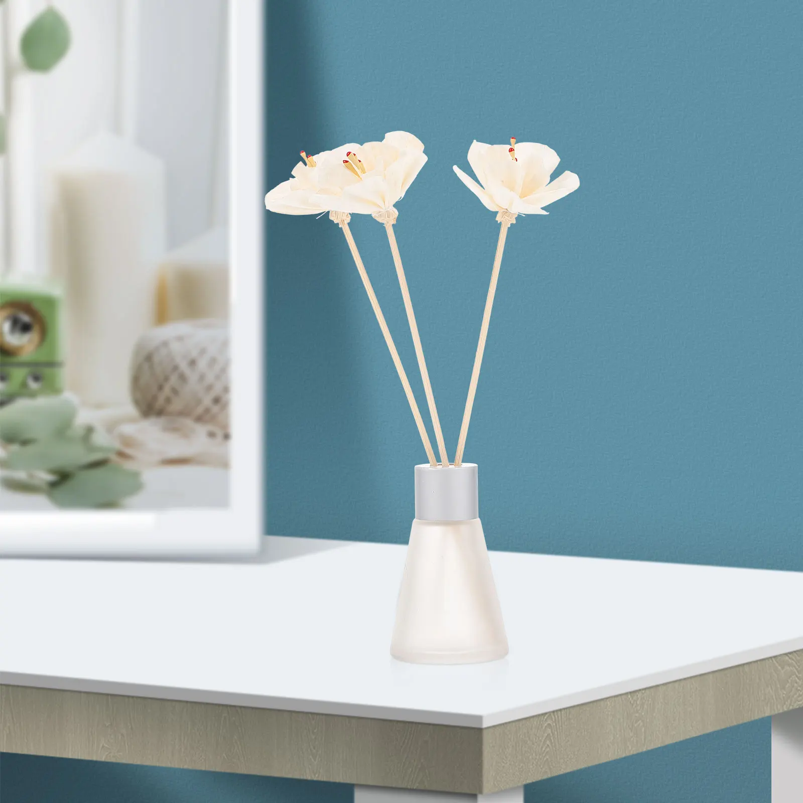

3 pcs Aroma Diffuser Sticks Essential Oil Supplies Fragrance Sticks Wooden Home Decor Desktop Decorations Natural Incense Tools